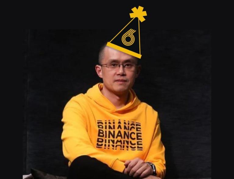 Changpeng Zhao, fundador y director ejecutivo de Binance, publicó una carta a propósito del sexto aniversario de la compañía. Foto: Twitter @binance