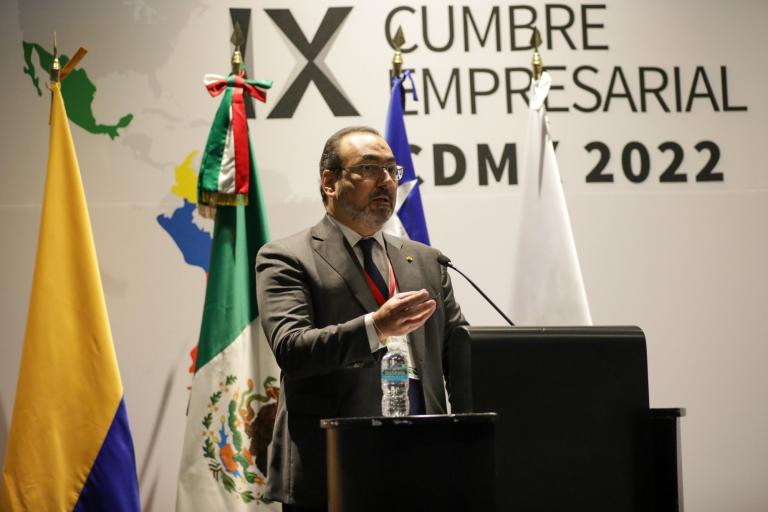 Sergio Díaz-Granados, presidente ejecutivo del CAF, señaló que la estrategia está anclada al Plan Nacional de Desarrollo; la segunda línea del Metro de Bogotá será uno de los proyectos a financiar.