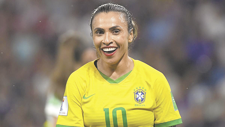 Marta Vieira da Silva, futbolista brasileña. Foto EE: Especial