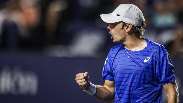 Álex de Miñaur enfrentará la final contra Tsitsipas la noche de este sábado. Foto EE: Especial.