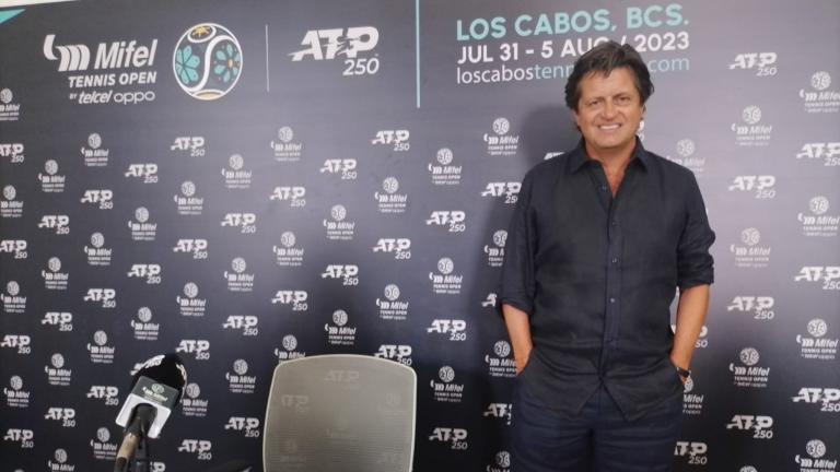 José Antonio Fernández, director del Abierto de Tenis de Los Cabos (ATC). Foto: Fredi Figueroa.