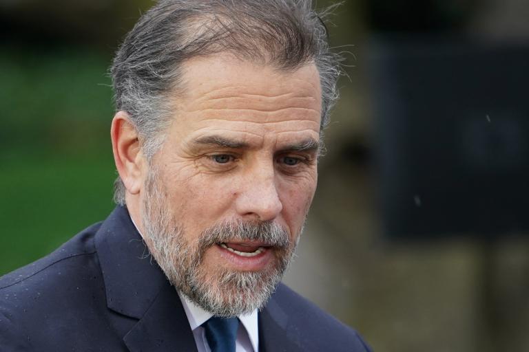 Hunter Biden, hijo del presidente de Estados Unidos. Foto: AFP