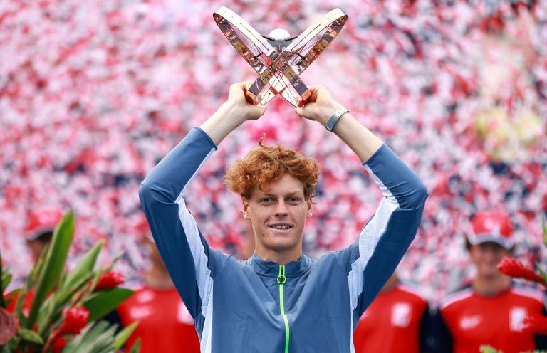 Jannik Sinner ganó la edición 2023 del Masters 1000 de Canadá. Foto: AFP