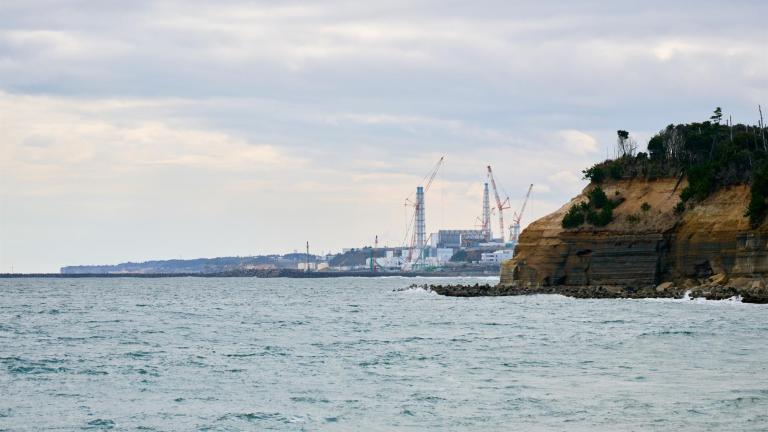 Planta de energía nuclear Fukushima Daiichi, vista desde Futabacho. Foto: Europa Press / Archivo