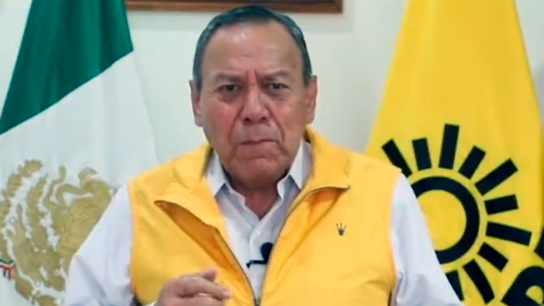 Jesús Zambrano, presidente nacional del PRD. Foto EE: Especial / captura de video