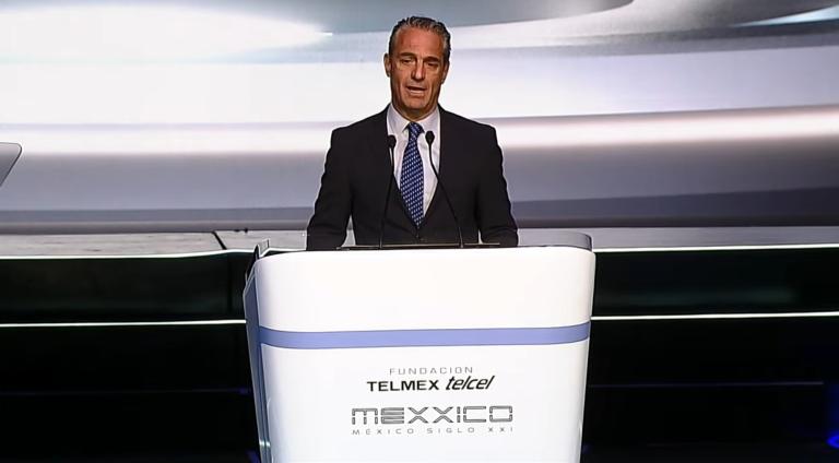 Calos Slim Domit durante el evento México Siglo XXI.