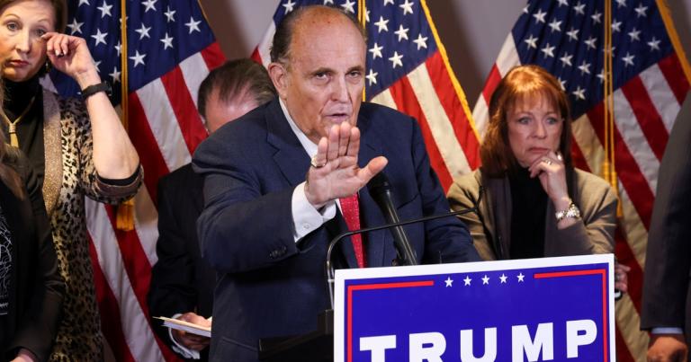 Rudy Giuliani, exabogado personal de Donald Trump. Foto: Reuters