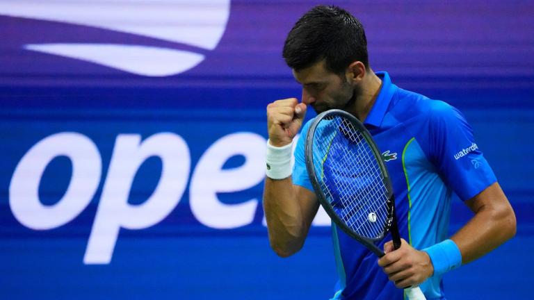 Djokovic batió al croata Gojo en 2 horas con 25 minutos. Foto: Reuters