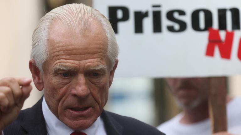 Peter Navarro afirmó que apelará el veredicto, pero antes calificó que se trata de un "día triste para Estados Unidos". Foto: Reuters.