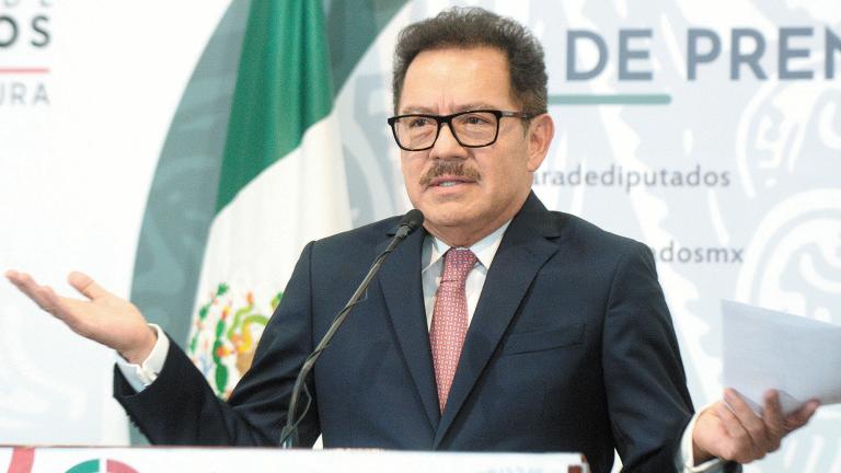 Ignacio Mier coordinador de la bancada de Morena en la Cámara de Diputados. Foto: Cuartoscuro