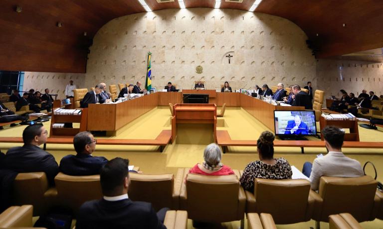 Panorámica del Supremo Tribunal Federal de Brasil. Foto: AFP