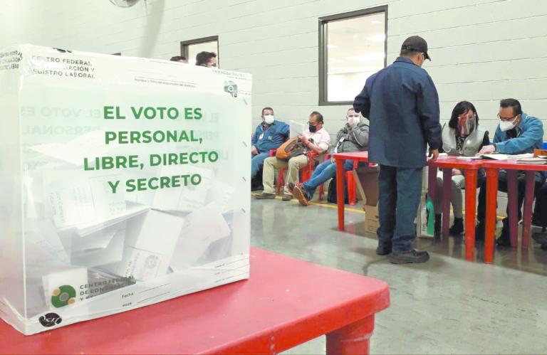 16% de los trabajadores formales en México tienen una representación sindical.