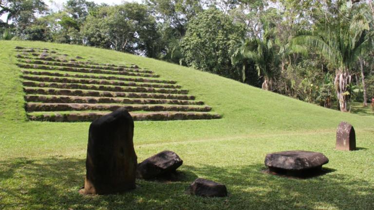 Vista general del sitio Tak’alik Ab’aj, en Guatemala. Foto: Especial