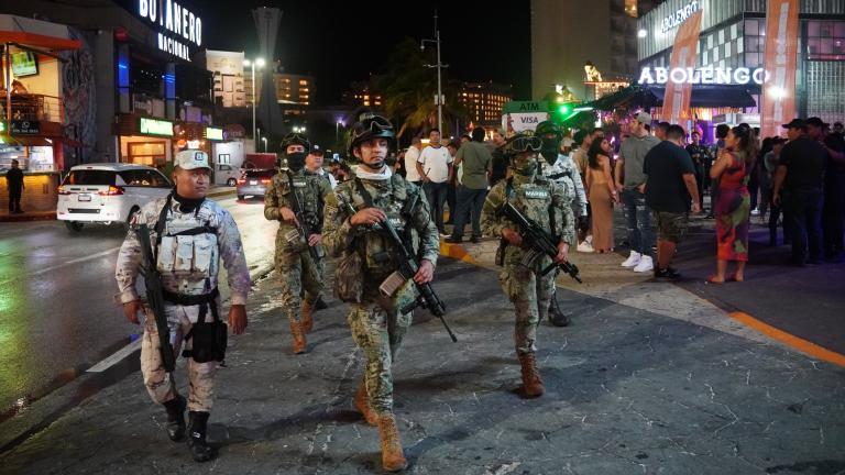 Operativos en Cancún. Foto: AFP / Archivo