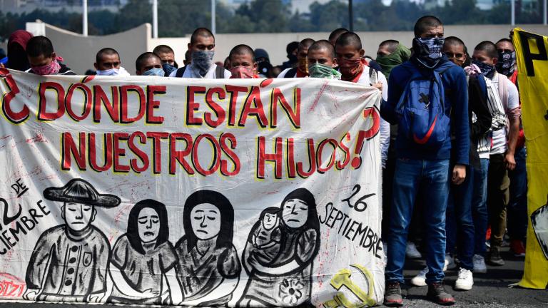 MEXICO-CRIME-AYOTZINAPA-STUDENTS-MISSING-PROTEST