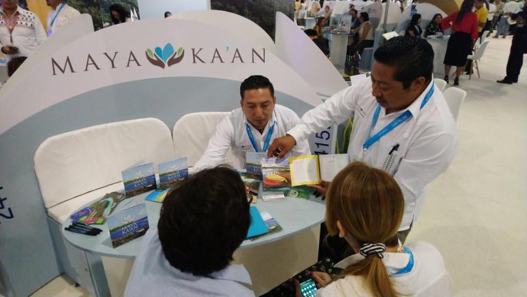 La Red de Turismo Comunitario Caminos Sagrados, representrá a nueve empresas de Maya Ka’an, en busca de oportunidades de negocios en la feria Top Resa de París. Foto: Cortesía