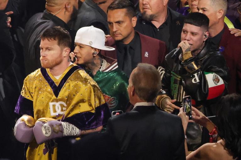 El mexicano Saúl "Canelo" Álvarez se enfrentó contra el estadounidense Jermell Charlo. Foto: AFP