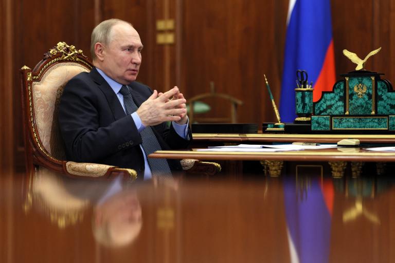 En febrero, Putin suspendió la participación de Rusia en el Nuevo Tratado START. Foto: AFP / Archivo.