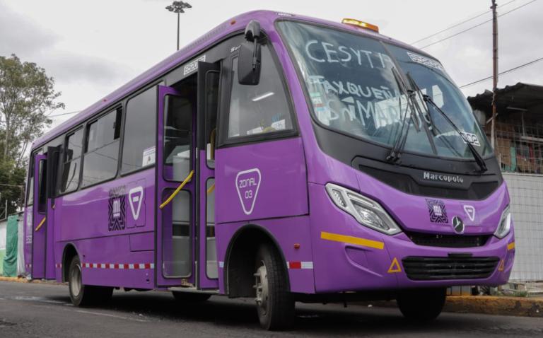 Un total de 76 autobuses de nueva generación recorrerán las rutas 12, 84 y 91. Foto EE: Cortesía Semovi