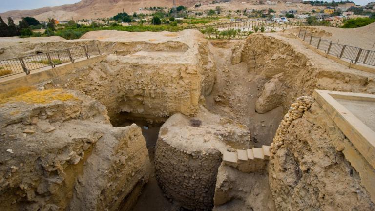 Vista general de las ruinas de la antigua Jericó. Foto: Ministerio de Turismo y Antigüedades de Jericó, vía UNESCO