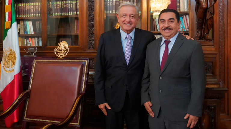 El presidente Andrés Manuel López Obrador anunció que Miguel Ángel Maciel es el nuevo titular de la Secretaría de Energía. Foto EE: Cortesía X / @lopezobrador_