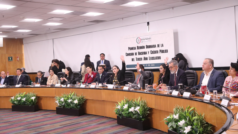 Reunión ordinaria de la Comisión de Hacienda y Crédito Público de la Cámara de Diputados. Foto EE: Cortesía Cámara de Diputados