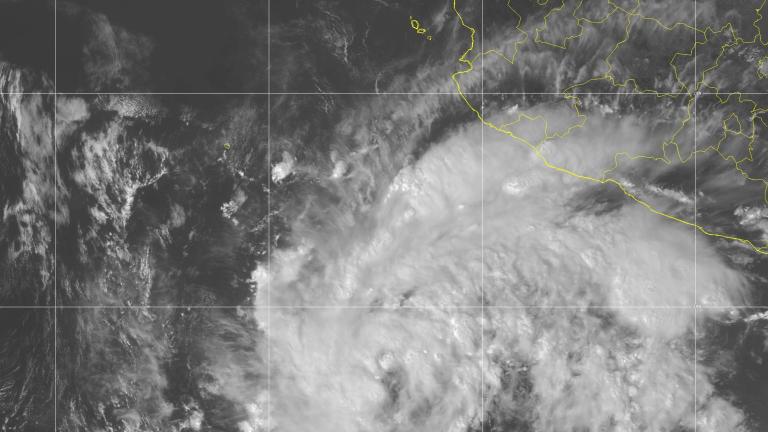 Imagen satelital huracán Norma. Foto: CIRA/NOAA