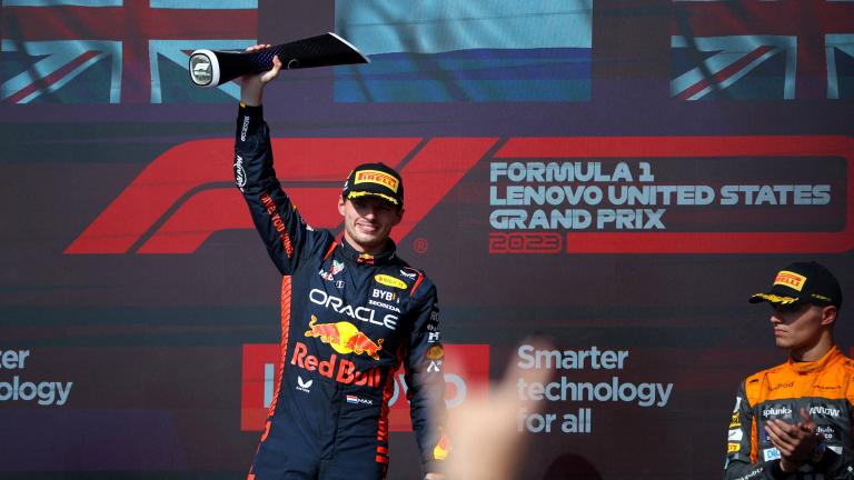 Verstappen ganó el Gran Premio de Austin este fin de semana. Foto: Reuters