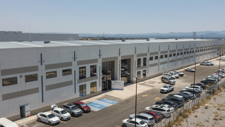 Planta de la empresa china Asiaway Automotive Components México en San Luis Potosí. Foto EE: Especial