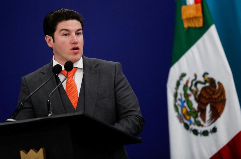 El lunes 23 de octubre, el gobernador de Nuevo León Samuel García, solicitó al Congreso local su licencia temporal por seis meses para poder contender por una candidatura presidencial. Foto: Reuters.