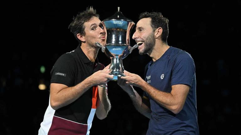 Edouard Roger-Vasselin (izquierda) y Santiago González (derecha). Foto: Especial.