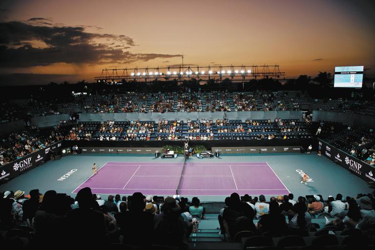 Foto: Cortesía GNP Seguros WTA Finals Cancún