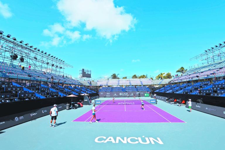 Foto: Cortesía GNP Seguros WTA Finals Cancún.