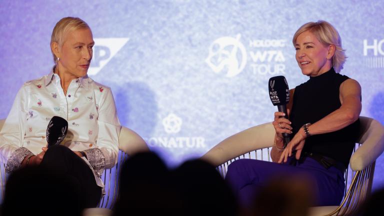 Martina Navratilova y Chris Evert. Foto: Cortesía GNP Seguros