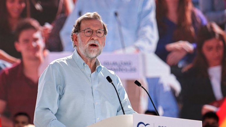 Mariano Rajoy, expresidente de España. Foto: AFP