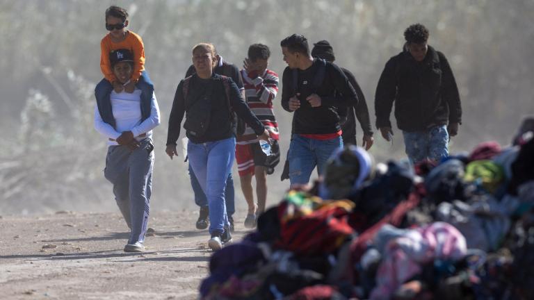 Migrantes venezolanos. Foto: AFP