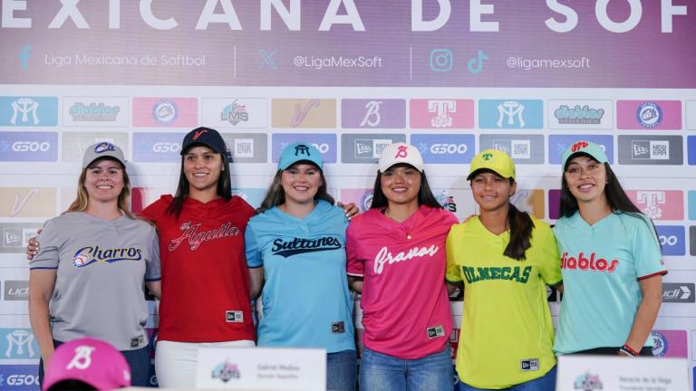 Serán más de 120 jugadoras las que participen en esta primera temporada. Foto: Cortesía Liga Mexicana de Softbol