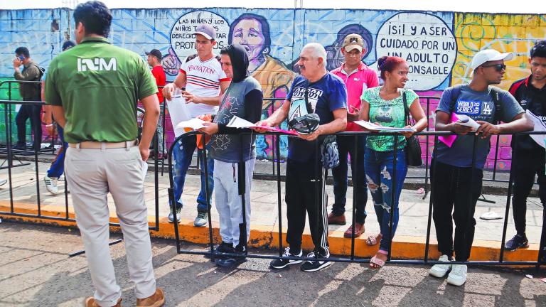 Migrantes en el INM de Tapachula -2