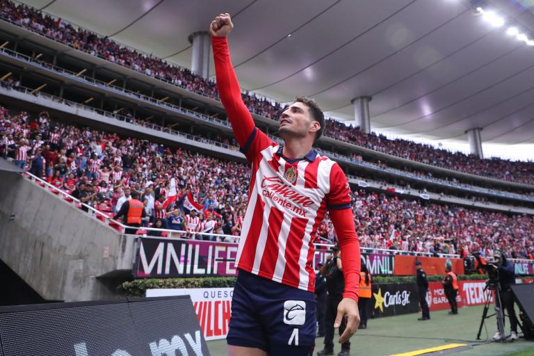 Antonio Briseño hizo el 1-0 para las 'Chivas'. Foto EE: Cortesía.