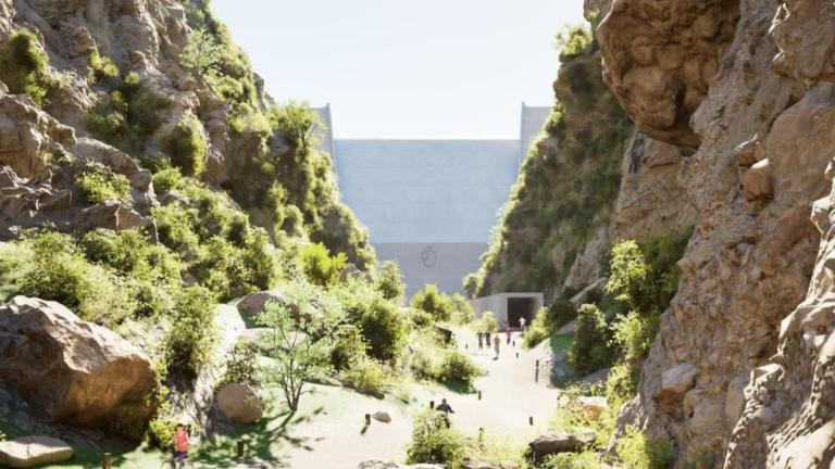 La presa Rompepicos 2 es una cortina que tendrá la función de aminorar los picos de agua que tienen consecuencias destructivas. Foto EE: Cortesía.