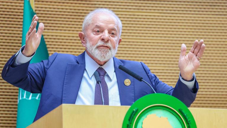 El presidente de Brasil, Luiz Inácio Lula da Silva. Foto: AFP.