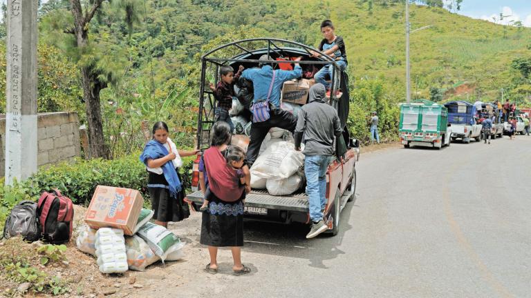 En los últimos meses, han surgido noticias de desplazamientos internos en poblaciones de Chiapas. Foto: Cuartoscuro.