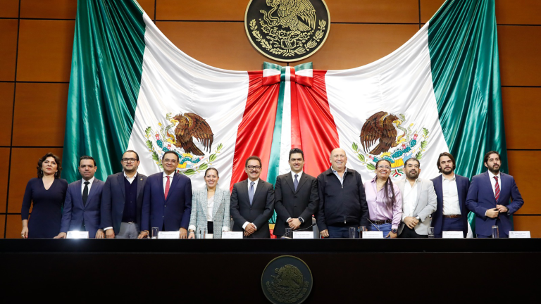 Junta de Coordinación Política de la Cámara de Diputados. Foto EE: Cortesía / Cámara de Diputados