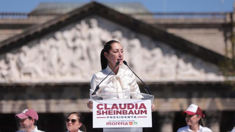 Claudia Sheinbaum de gira por Guadalajara, Jalisco. Foto EE: Cortesía.