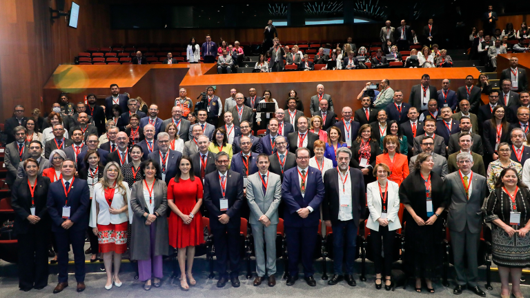 Cumbre de Rectoras y Rectores México-España 2024 en la UNAM. Foto EE: Hugo Salazar