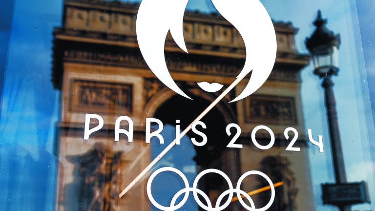 FRANCE-OLY-PARIS-2024-PROMOTIONAL MATERIAL-LOGO