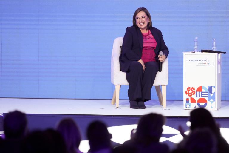 Xóchitl Gálvez, en un evento en la ciudad de México en marzo de 2024. Foto: Reuters