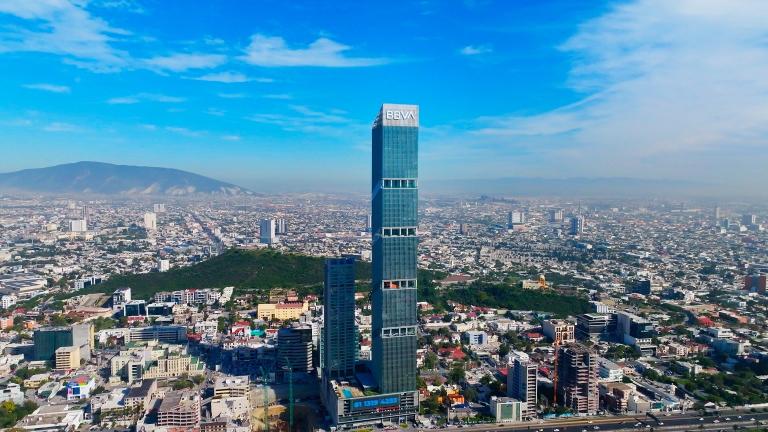 Sede de BBVA en Monterrey. Foto: Cortesía.