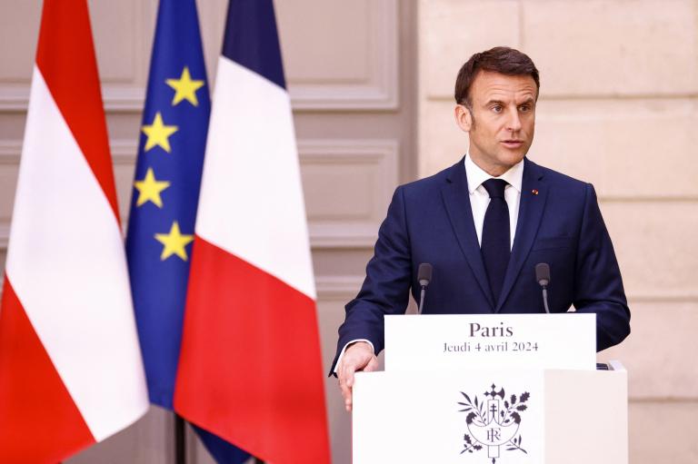 Emmanuel Macron, Presidente de Francia. Foto: APF