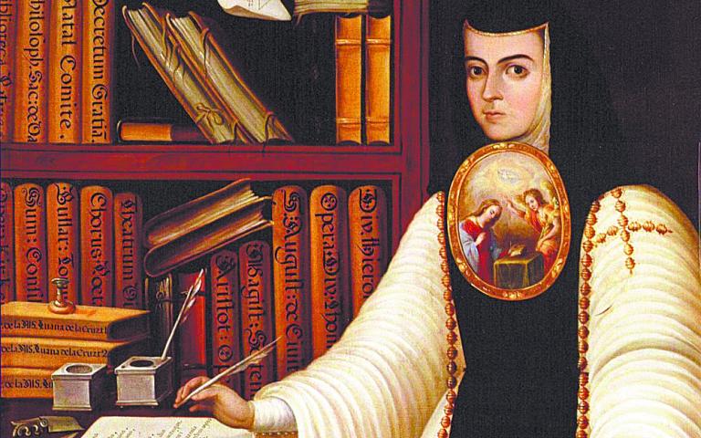 Sor Juana Inés de la Cruz murió en abril de 1695, contagiada de tifo, en el convento de San Jerónimo de la ciudad de México. Foto: Especial